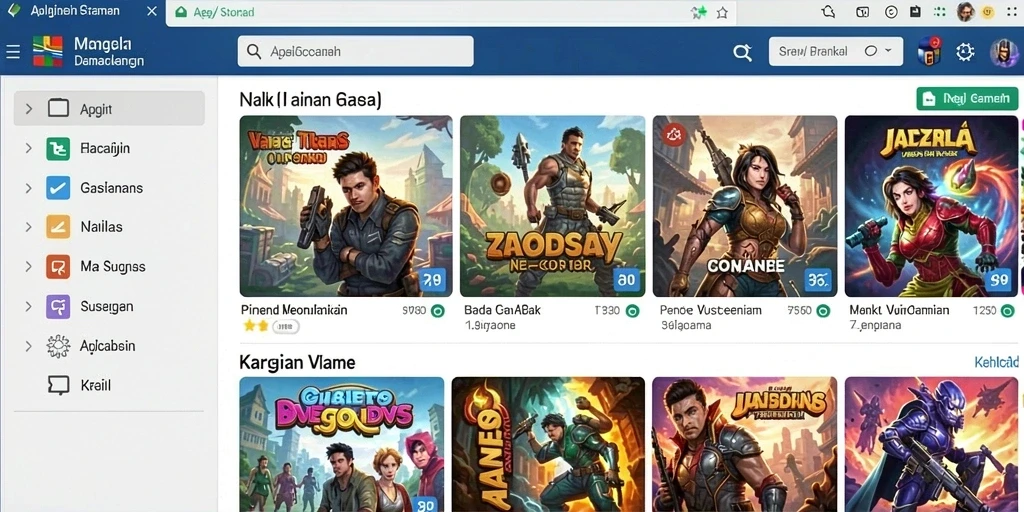 d73 - Karakter-karakter unik dengan desain yang kreatif.