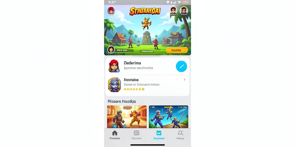 meme4d - Tangkapan layar menampilkan mode multiplayer yang seru.